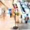 Azar Displays Black Pedestal Sign Holder for Floor Swivel Frame for Portrait/Landscape on Straight Pole Stand 300356-BLK - alternate 3